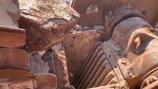 Super Huge Jaw Crusher In Action ASMR Giant Stone Crushing Process Powerful #rockcrusher in Action