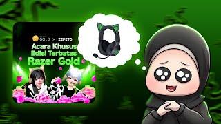 GINI REKK CARA DAPET ITEM HEADSET GAMING RAZERGOLD X ZEPETO Zepeto Indonesia