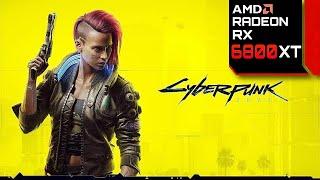 Cyberpunk 2077 on RX 6800 XT Patch 2.13 FSR 3 Frame Generation