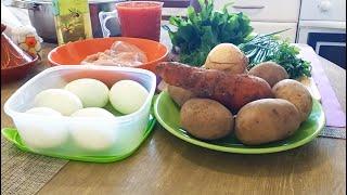 Зеленый борщ по-украински. ОЧЕНЬ ВКУСНО