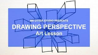 Drawing One Point Perspective Lesson