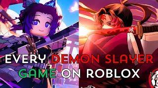 I Try Every Demon Slayer Game on Roblox... So You Dont Have To