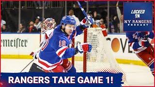 Game 1 to the Rangers Rempe Panarin Igor lead Blueshirts to 4-1 win over the Caps