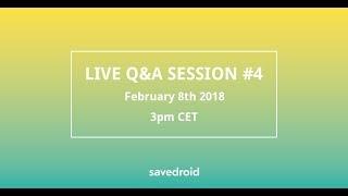 Live Q&A savedroid ICO #4