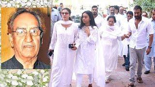 Ajay Devgn & Kajols EMOTIONAL Family Arrives- Daughter NyasaMother Veena @Veerujis PRAYER MEET