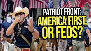 The Patriot Front Going Viral Again Is it America First or Are They Feds? Viva Frei Car Vlawg