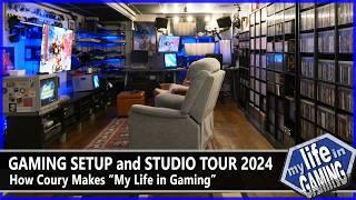 Gaming Setup and Studio Tour 2024 - How Coury Makes MLiG  MY LIFE IN GAMING