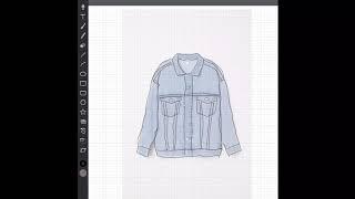 Fashion Sketching on iPad