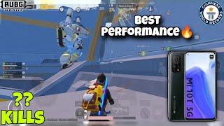 Mi 10T Best Performance In Update 3.2Rush Gameplay in 90FPSPUBG TEST IN 2024