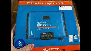 Victron Solar Charge Controller Unboxing - Smartsolar MPPT