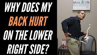 Why Does My Back Hurt On The Lower Right Side? - Learn How To Stop Right-Sided Lower Back Pain