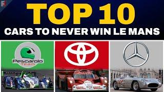 Top 10 Le Mans cars to NEVER win overall