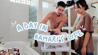 A DAY IN KAMARI’S LIFE  KESEHARIAN MAMA & PAPA MUDA  #VLOG 02