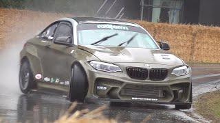 1000HP 2JZ BMW F22 HGK EUROFIGHTER DRIFT CAR - DRIFTING AT GOODWOOD 2023