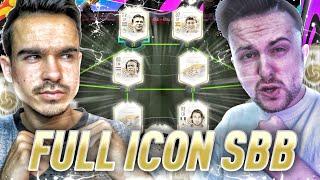 FIFA 21  FULL ICON SQUAD BUILDER BATTLE vs GAMERBROTHER  