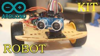 Как Сделать Робота на Arduino UNO  How to Make a Robot on Arduino UNO