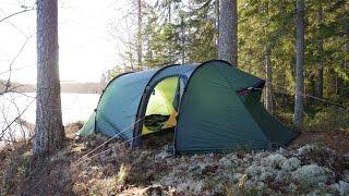 HÖST CAMPING värmeljus-kamin i tält