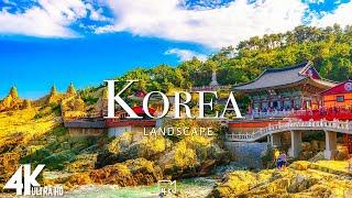 FLYING OVER KOREA 4K UHD - Relaxing Music Along With Beautiful Nature Videos - 4K Video Ultra HD