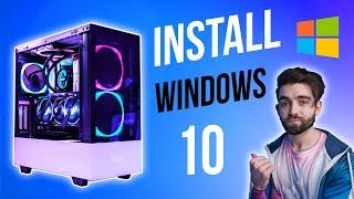 How to Install Windows 10 on your NEW PC And how to activate it