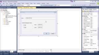 VC++  C++ MFC tutorial 1 Creating a Dialog box for user input