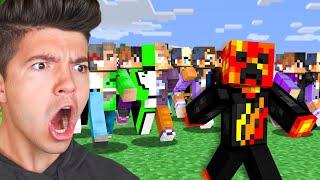 Minecraft but YouTubers Are Combined *evil*