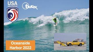 Oceanside Harbor CA 2022 USA Bodysurfing Competition - filmed w Outex Waterproof Housing System