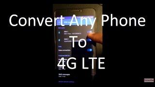 Convert Any 2G3G Phone to 4G LTE Phone For Reliance JioT-MobileAT&T Solved