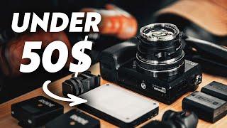7 Cheap Camera Accessories Every Photographer & Filmmaker NEEDS