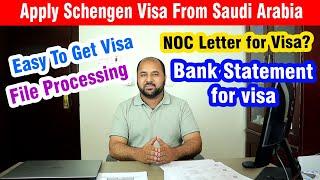 Apply for a Schengen visa from Saudi Arabia 2024 @jobokyahya4590