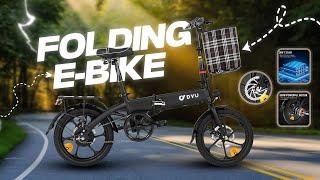 Unleash Your Ride - Exhilarating Review of the DYU A1F Pro Electric Bike