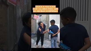 Educa a tus hijos con valores para que no recibas sorpresas #viral #reflexiones #lecciondevida