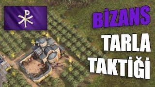 KAZANDIRAN BİZANS TAKTİĞİ - TARLA AÇILIŞI  Age of Empires IV Bizans Rehber