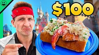 $100 Disney Food Challenge in California What a Mess