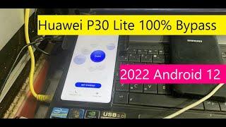 Huawei P30 Lite Frp Bypass Google Account Unlock Emui 13 Android 12 Without PC