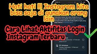 how to check instagram login activity