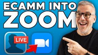 How To Use Ecamm Into Zoom