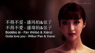 Wilbur Pan - Bu De Bu Ai 不得不爱 - Pinyin Lyrics Chinese English. LyricLaoshi