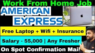 American Express Hiring Fresher  Work From Home Jobs  Online Jobs at Home  New Job Vacancy 2024