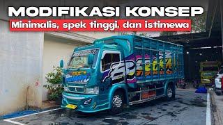 MODIFIKASI TRUCK HIJAU CANDY KONSEP MINIMALIS SPEK TINGGI DAN ISTIMEWA