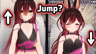 Roboco Notices Her New Jiggle Physics When She Jumps Up and Down【Hololive】