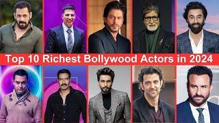 Top 10 Richest Bollywood Actors in 2024  सबसे अमीर बॉलीवुड अभिनेता  Aktar Entertainment.