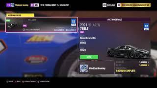 Forza Horizon 5 Auction House Sniping Mclaren 765LT