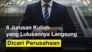 6 Jurusan Kuliah Paling Dicari di Dunia Kerja 