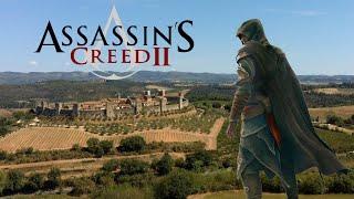 MONTERIGGIONI Game vs Real Life - Assassins Creed II