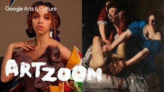 FKA TWIGS and her favorite PAINTING in ART ZOOM   Google Arts & Culture