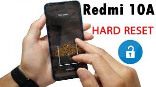 Redmi 10A Hard reset  خطوات سهلة وسريعة للفورمات الهاتف ريدمي بعد نسيان الرمز