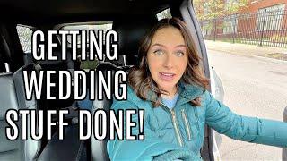 VLOG wedding planning updates dress fitting tornado watch getting my nails done + MORE
