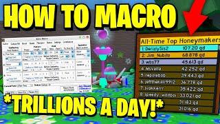 How To Macro 10 TRILLION A DAY with｜Natro Macro｜In Bee Swarm Simulator 2023