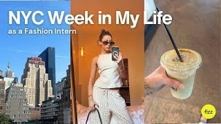 A Week in My Life as a Fashion Intern in NYC  Summer Internship
