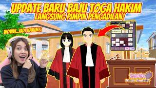 YEAYY..UDAH ADA ADA UPATE BAJU HAKIM PENGADILAN KEREN BANGET SAKURA SCHOOL SIMULATOR-PART 856